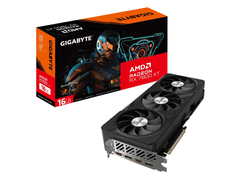 Gigabyte Radeon RX 7800 XT Gaming OC 16GB GDDR6